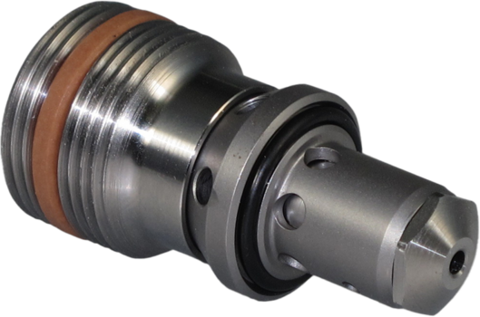 Pilot-operated check valves with pressure release ERVPM