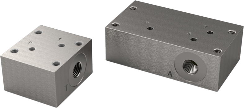 Anschlussplatten - Nenngrösse 4